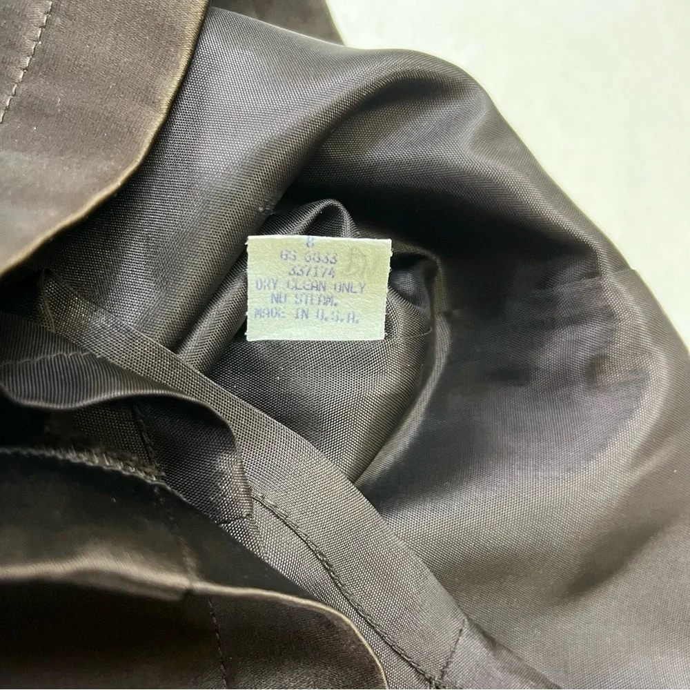 NWT Vintage BCBGMAXAZRIA Brown Dress Size 8